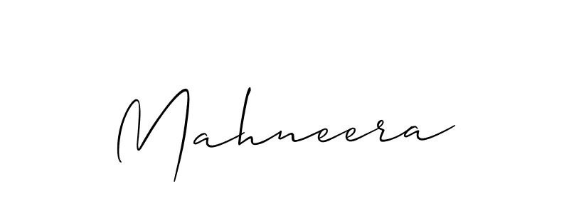 Once you've used our free online signature maker to create your best signature Allison_Script style, it's time to enjoy all of the benefits that Mahneera name signing documents. Mahneera signature style 2 images and pictures png