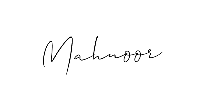It looks lik you need a new signature style for name Mahnoor. Design unique handwritten (Allison_Script) signature with our free signature maker in just a few clicks. Mahnoor signature style 2 images and pictures png