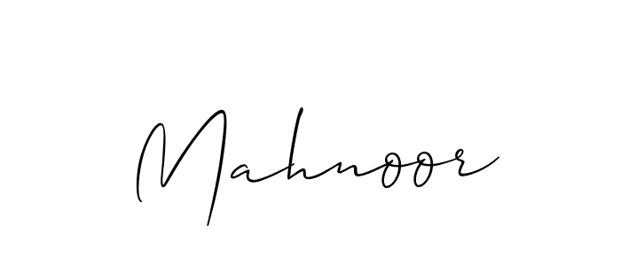 It looks lik you need a new signature style for name Mahnoor. Design unique handwritten (Allison_Script) signature with our free signature maker in just a few clicks. Mahnoor signature style 2 images and pictures png