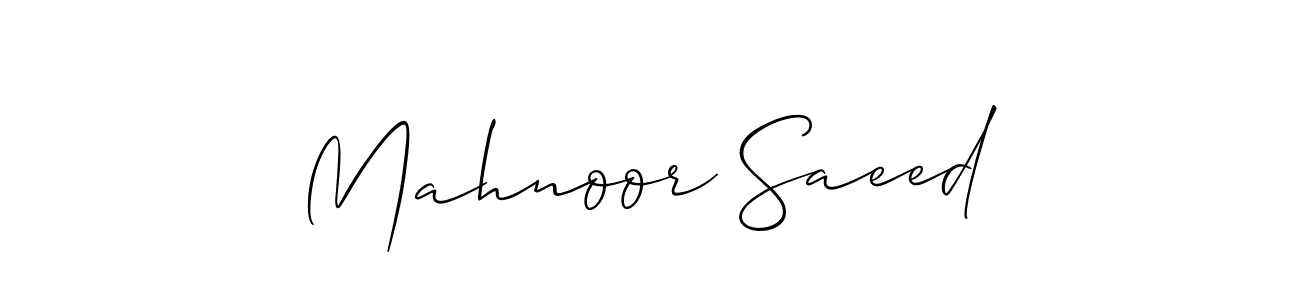 Here are the top 10 professional signature styles for the name Mahnoor Saeed. These are the best autograph styles you can use for your name. Mahnoor Saeed signature style 2 images and pictures png