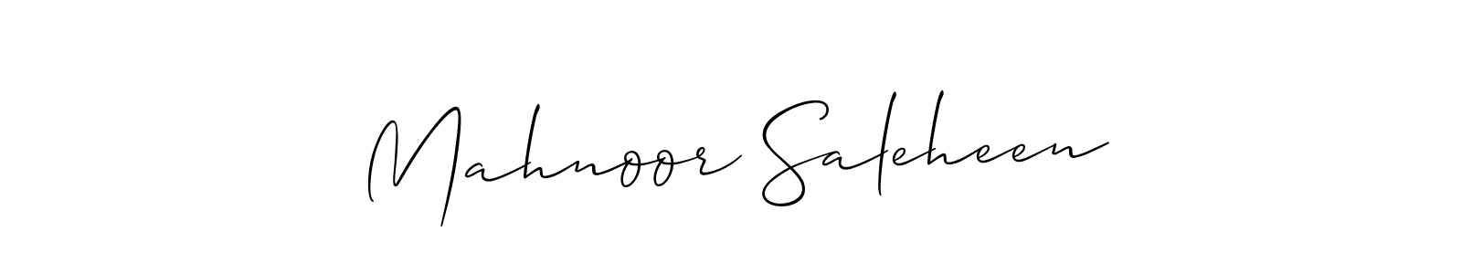 Here are the top 10 professional signature styles for the name Mahnoor Saleheen. These are the best autograph styles you can use for your name. Mahnoor Saleheen signature style 2 images and pictures png