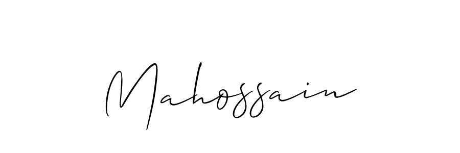 Similarly Allison_Script is the best handwritten signature design. Signature creator online .You can use it as an online autograph creator for name Mahossain. Mahossain signature style 2 images and pictures png