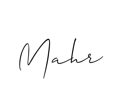 Make a beautiful signature design for name Mahr. Use this online signature maker to create a handwritten signature for free. Mahr signature style 2 images and pictures png