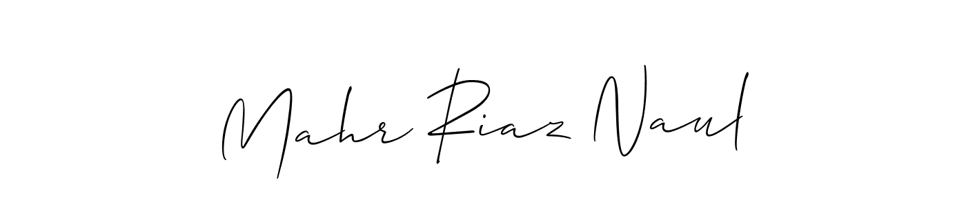 Make a beautiful signature design for name Mahr Riaz Naul. Use this online signature maker to create a handwritten signature for free. Mahr Riaz Naul signature style 2 images and pictures png