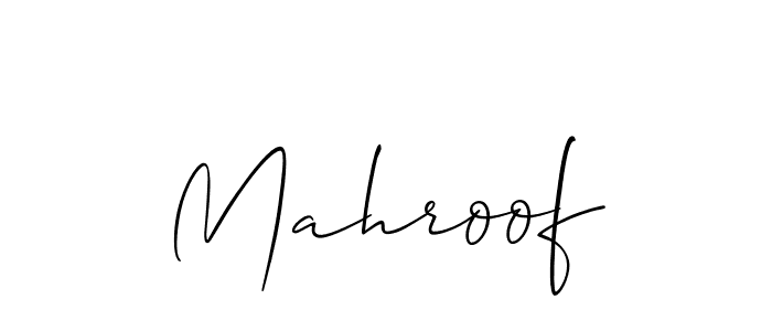 Make a beautiful signature design for name Mahroof. Use this online signature maker to create a handwritten signature for free. Mahroof signature style 2 images and pictures png