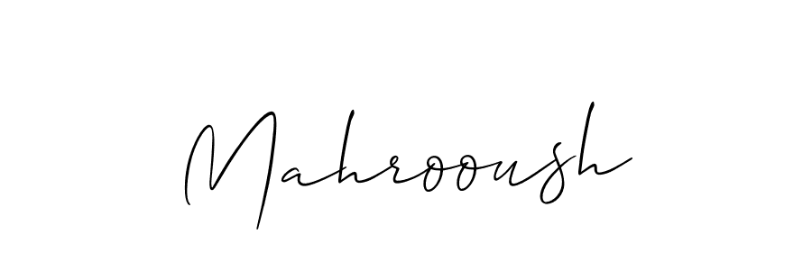 Once you've used our free online signature maker to create your best signature Allison_Script style, it's time to enjoy all of the benefits that Mahrooush name signing documents. Mahrooush signature style 2 images and pictures png