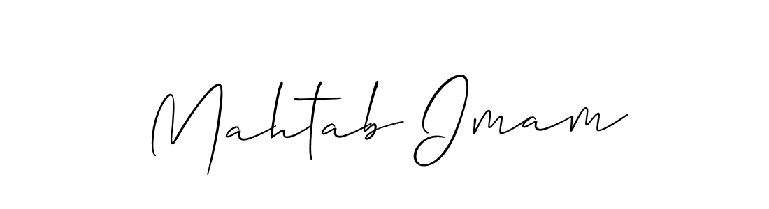 if you are searching for the best signature style for your name Mahtab Imam. so please give up your signature search. here we have designed multiple signature styles  using Allison_Script. Mahtab Imam signature style 2 images and pictures png