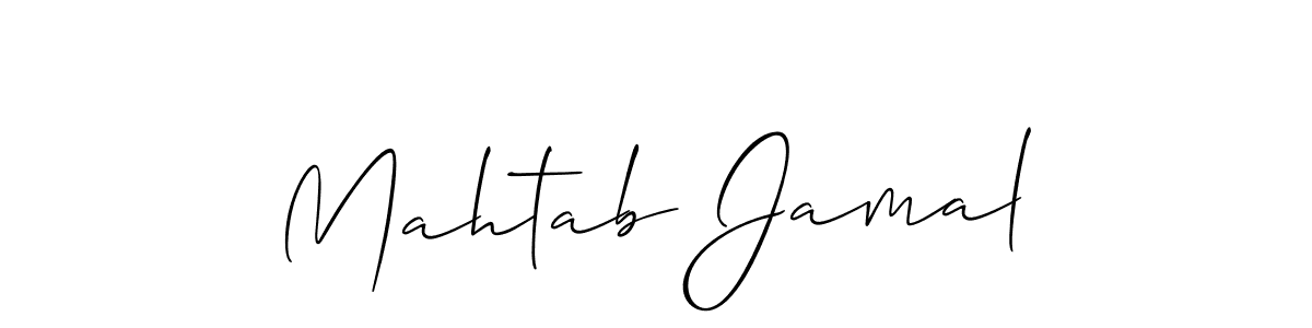 Once you've used our free online signature maker to create your best signature Allison_Script style, it's time to enjoy all of the benefits that Mahtab Jamal name signing documents. Mahtab Jamal signature style 2 images and pictures png