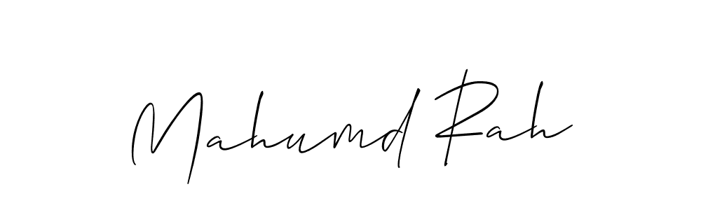 Also You can easily find your signature by using the search form. We will create Mahumd Rah name handwritten signature images for you free of cost using Allison_Script sign style. Mahumd Rah signature style 2 images and pictures png