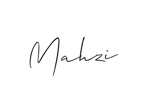 Create a beautiful signature design for name Mahzi. With this signature (Allison_Script) fonts, you can make a handwritten signature for free. Mahzi signature style 2 images and pictures png