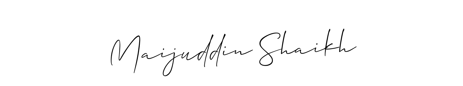 You can use this online signature creator to create a handwritten signature for the name Maijuddin Shaikh. This is the best online autograph maker. Maijuddin Shaikh signature style 2 images and pictures png
