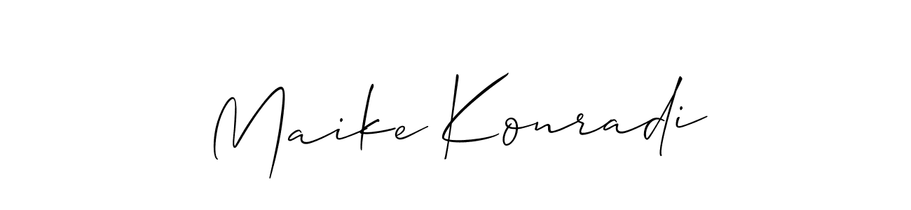 Check out images of Autograph of Maike Konradi name. Actor Maike Konradi Signature Style. Allison_Script is a professional sign style online. Maike Konradi signature style 2 images and pictures png