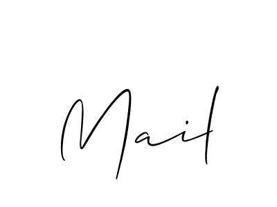 Also You can easily find your signature by using the search form. We will create Mail name handwritten signature images for you free of cost using Allison_Script sign style. Mail signature style 2 images and pictures png