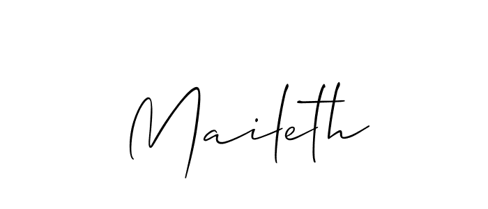 Maileth stylish signature style. Best Handwritten Sign (Allison_Script) for my name. Handwritten Signature Collection Ideas for my name Maileth. Maileth signature style 2 images and pictures png