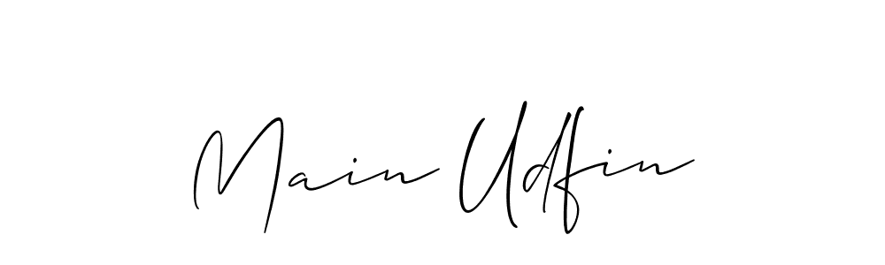 Here are the top 10 professional signature styles for the name Main Udfin. These are the best autograph styles you can use for your name. Main Udfin signature style 2 images and pictures png