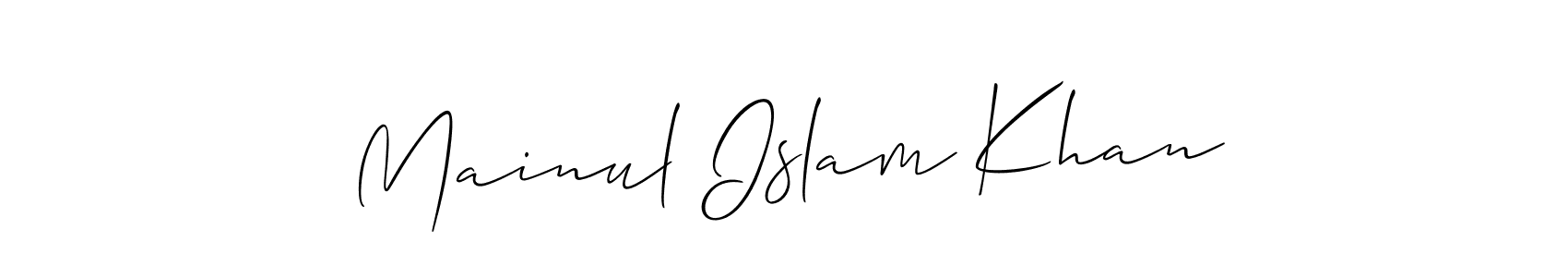 Make a beautiful signature design for name Mainul Islam Khan. Use this online signature maker to create a handwritten signature for free. Mainul Islam Khan signature style 2 images and pictures png