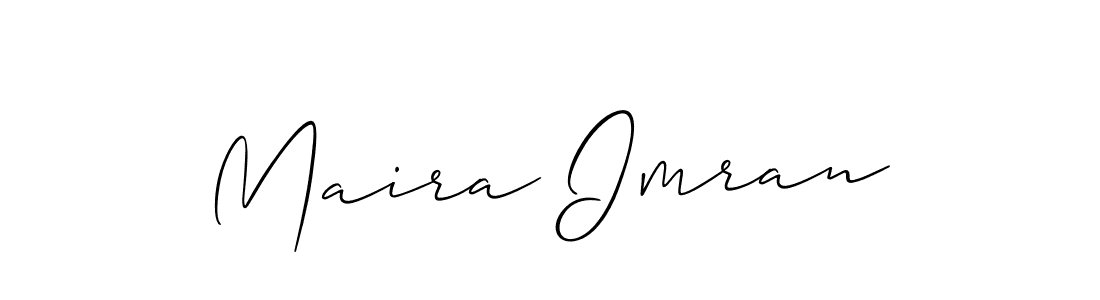 How to Draw Maira Imran signature style? Allison_Script is a latest design signature styles for name Maira Imran. Maira Imran signature style 2 images and pictures png