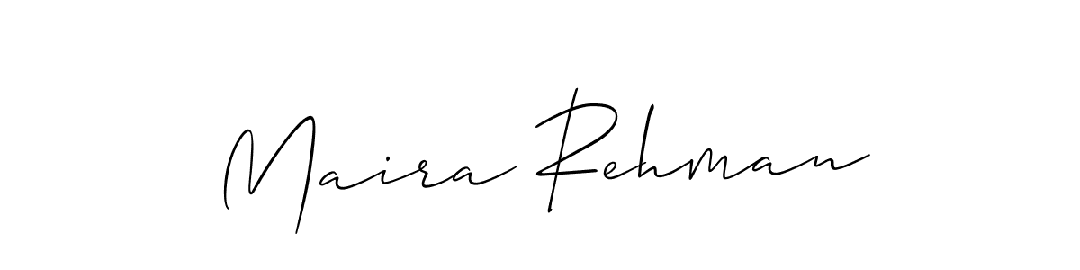 How to Draw Maira Rehman signature style? Allison_Script is a latest design signature styles for name Maira Rehman. Maira Rehman signature style 2 images and pictures png