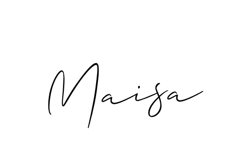 Similarly Allison_Script is the best handwritten signature design. Signature creator online .You can use it as an online autograph creator for name Maisa. Maisa signature style 2 images and pictures png