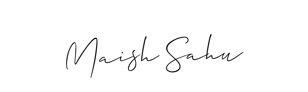 See photos of Maish Sahu official signature by Spectra . Check more albums & portfolios. Read reviews & check more about Allison_Script font. Maish Sahu signature style 2 images and pictures png