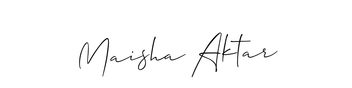 This is the best signature style for the Maisha Aktar name. Also you like these signature font (Allison_Script). Mix name signature. Maisha Aktar signature style 2 images and pictures png
