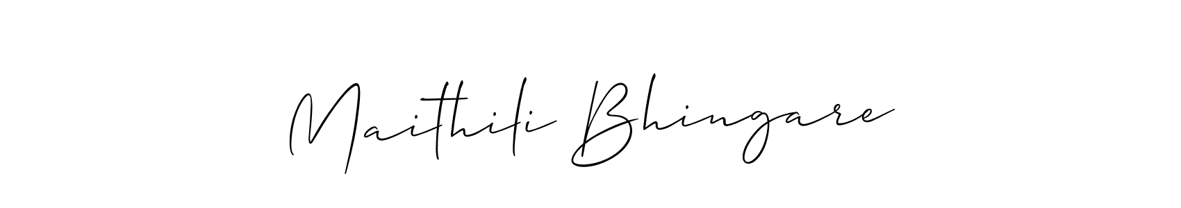 Best and Professional Signature Style for Maithili Bhingare. Allison_Script Best Signature Style Collection. Maithili Bhingare signature style 2 images and pictures png