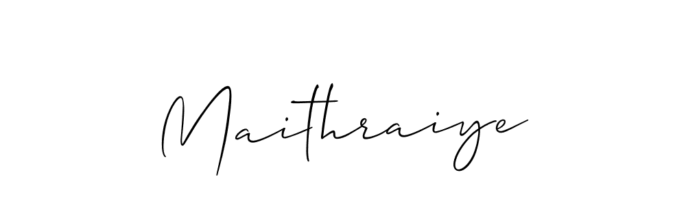 Make a beautiful signature design for name Maithraiye. Use this online signature maker to create a handwritten signature for free. Maithraiye signature style 2 images and pictures png