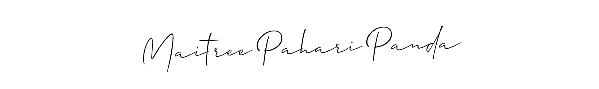 You can use this online signature creator to create a handwritten signature for the name Maitree Pahari Panda. This is the best online autograph maker. Maitree Pahari Panda signature style 2 images and pictures png