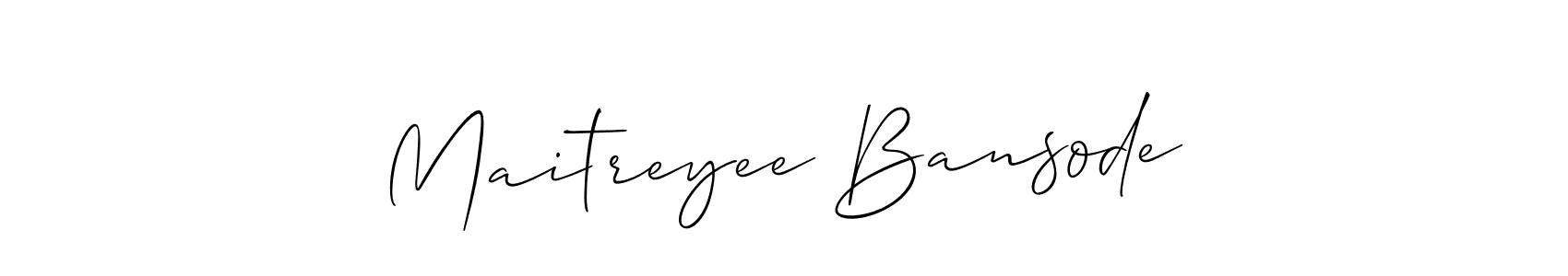 Here are the top 10 professional signature styles for the name Maitreyee Bansode. These are the best autograph styles you can use for your name. Maitreyee Bansode signature style 2 images and pictures png