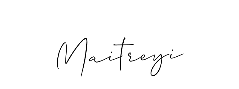 The best way (Allison_Script) to make a short signature is to pick only two or three words in your name. The name Maitreyi include a total of six letters. For converting this name. Maitreyi signature style 2 images and pictures png