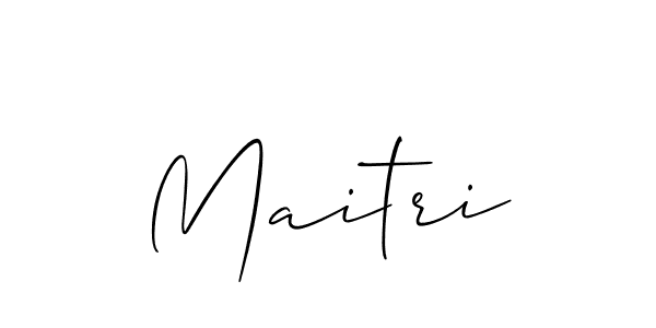 Make a beautiful signature design for name Maitri. Use this online signature maker to create a handwritten signature for free. Maitri signature style 2 images and pictures png