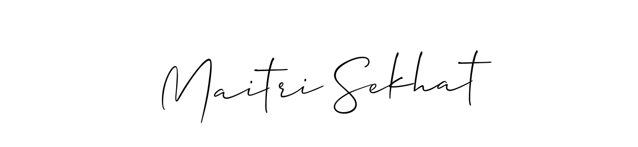 Check out images of Autograph of Maitri Sekhat name. Actor Maitri Sekhat Signature Style. Allison_Script is a professional sign style online. Maitri Sekhat signature style 2 images and pictures png