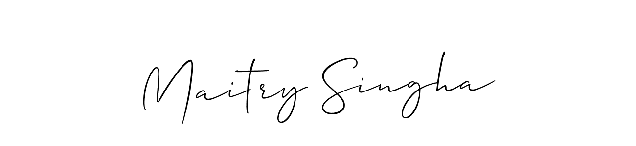 You can use this online signature creator to create a handwritten signature for the name Maitry Singha. This is the best online autograph maker. Maitry Singha signature style 2 images and pictures png