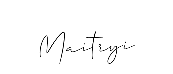 You should practise on your own different ways (Allison_Script) to write your name (Maitryi) in signature. don't let someone else do it for you. Maitryi signature style 2 images and pictures png