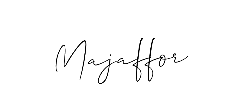 Also You can easily find your signature by using the search form. We will create Majaffor name handwritten signature images for you free of cost using Allison_Script sign style. Majaffor signature style 2 images and pictures png