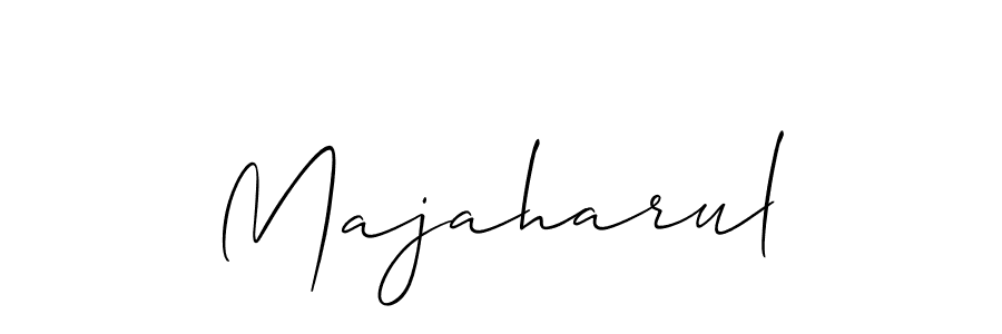 Create a beautiful signature design for name Majaharul. With this signature (Allison_Script) fonts, you can make a handwritten signature for free. Majaharul signature style 2 images and pictures png