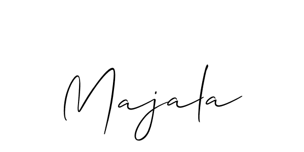 Make a short Majala signature style. Manage your documents anywhere anytime using Allison_Script. Create and add eSignatures, submit forms, share and send files easily. Majala signature style 2 images and pictures png