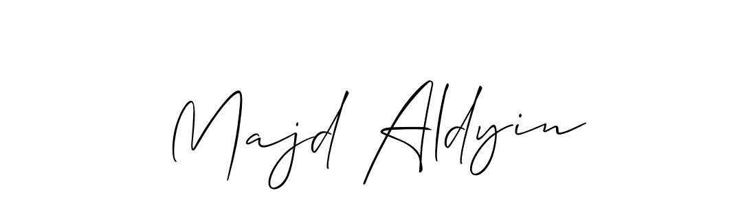 This is the best signature style for the Majd Aldyin name. Also you like these signature font (Allison_Script). Mix name signature. Majd Aldyin signature style 2 images and pictures png