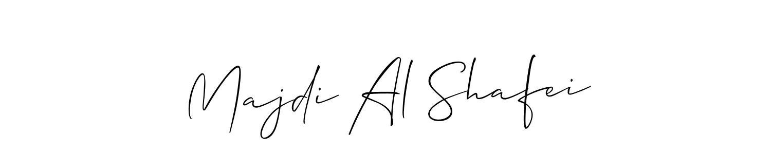 How to Draw Majdi Al Shafei signature style? Allison_Script is a latest design signature styles for name Majdi Al Shafei. Majdi Al Shafei signature style 2 images and pictures png