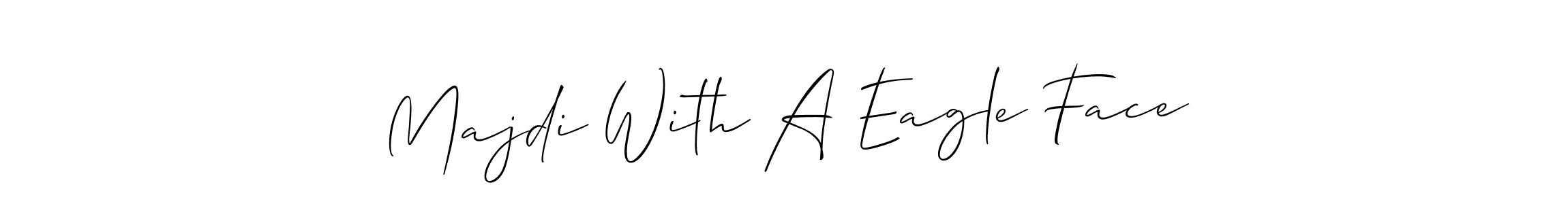 Once you've used our free online signature maker to create your best signature Allison_Script style, it's time to enjoy all of the benefits that Majdi With A Eagle Face name signing documents. Majdi With A Eagle Face signature style 2 images and pictures png