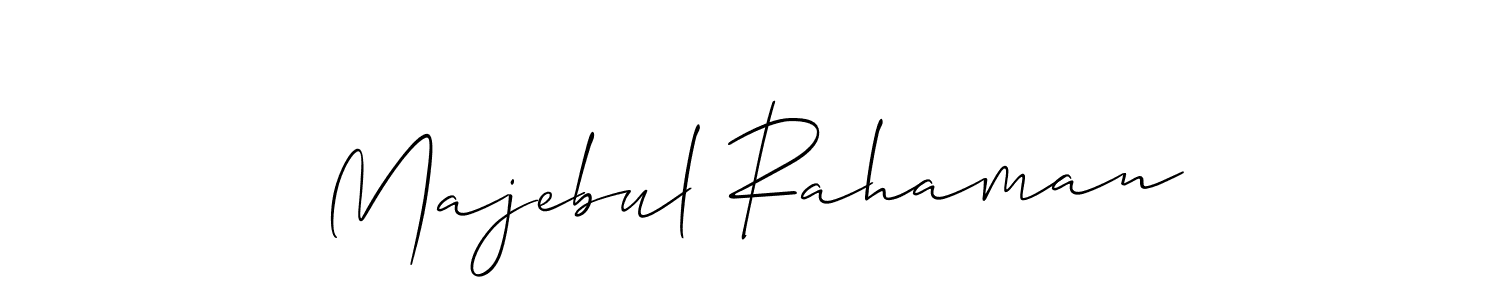 Once you've used our free online signature maker to create your best signature Allison_Script style, it's time to enjoy all of the benefits that Majebul Rahaman name signing documents. Majebul Rahaman signature style 2 images and pictures png