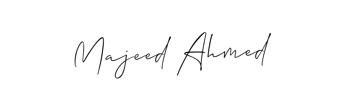 Best and Professional Signature Style for Majeed Ahmed. Allison_Script Best Signature Style Collection. Majeed Ahmed signature style 2 images and pictures png