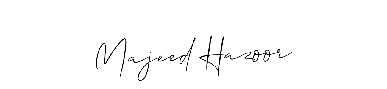 Once you've used our free online signature maker to create your best signature Allison_Script style, it's time to enjoy all of the benefits that Majeed Hazoor name signing documents. Majeed Hazoor signature style 2 images and pictures png