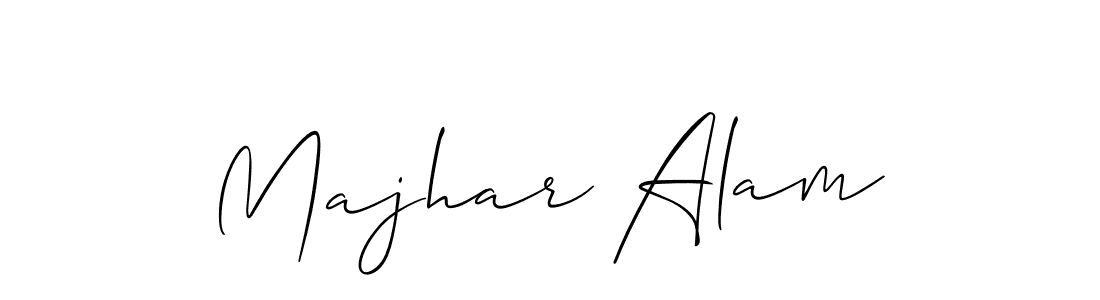 Similarly Allison_Script is the best handwritten signature design. Signature creator online .You can use it as an online autograph creator for name Majhar Alam. Majhar Alam signature style 2 images and pictures png