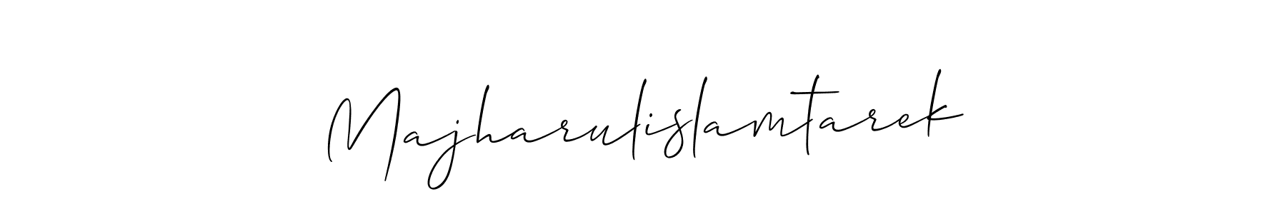 Use a signature maker to create a handwritten signature online. With this signature software, you can design (Allison_Script) your own signature for name Majharulislamtarek. Majharulislamtarek signature style 2 images and pictures png