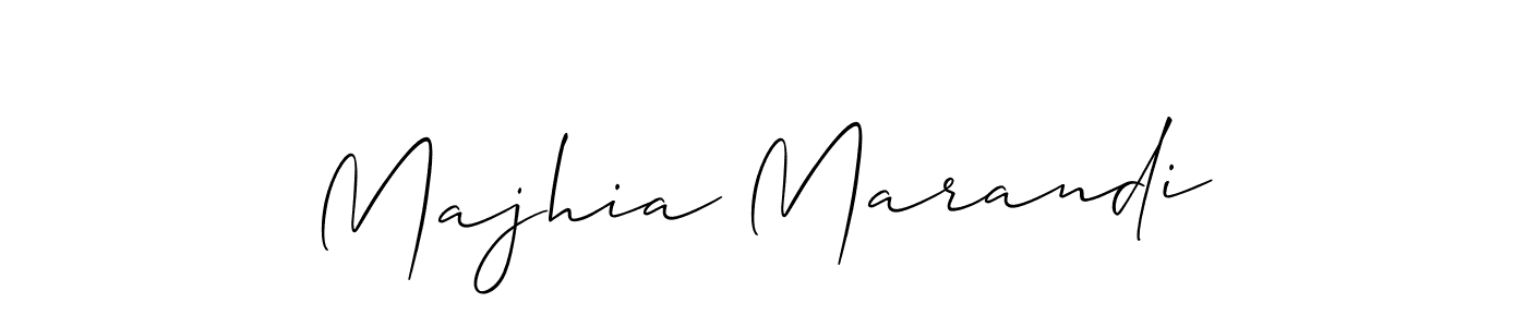 Once you've used our free online signature maker to create your best signature Allison_Script style, it's time to enjoy all of the benefits that Majhia Marandi name signing documents. Majhia Marandi signature style 2 images and pictures png