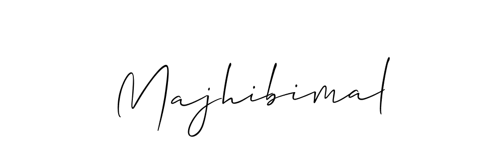 if you are searching for the best signature style for your name Majhibimal. so please give up your signature search. here we have designed multiple signature styles  using Allison_Script. Majhibimal signature style 2 images and pictures png