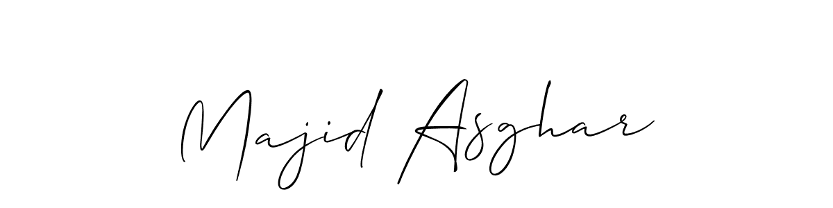 Also You can easily find your signature by using the search form. We will create Majid Asghar name handwritten signature images for you free of cost using Allison_Script sign style. Majid Asghar signature style 2 images and pictures png