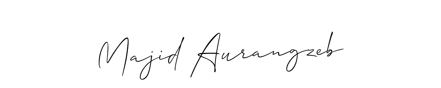 It looks lik you need a new signature style for name Majid Aurangzeb. Design unique handwritten (Allison_Script) signature with our free signature maker in just a few clicks. Majid Aurangzeb signature style 2 images and pictures png