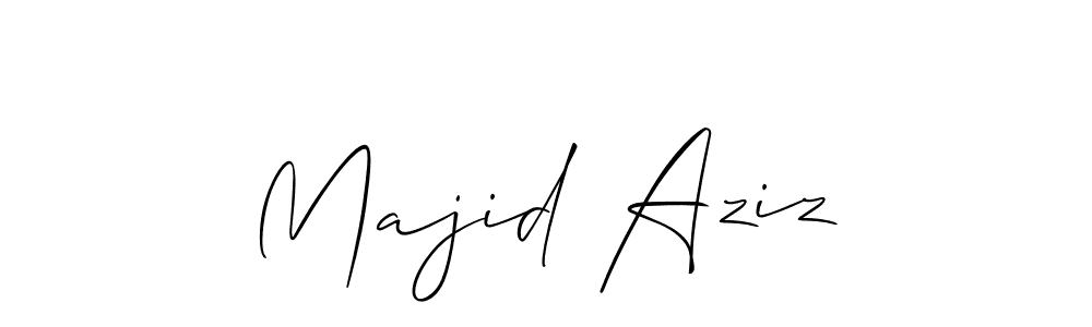 Check out images of Autograph of Majid Aziz name. Actor Majid Aziz Signature Style. Allison_Script is a professional sign style online. Majid Aziz signature style 2 images and pictures png